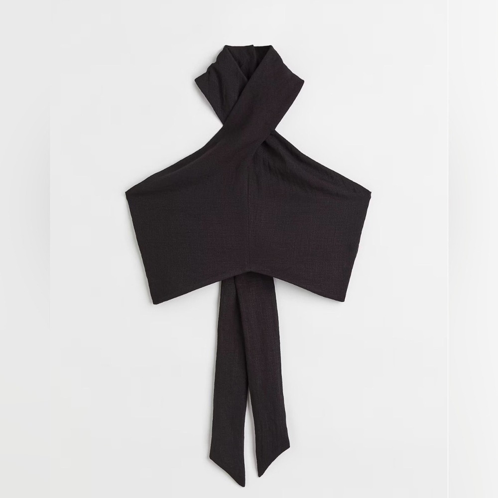 H&M Halterneck Tie-Back Top